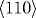 \langle 110 \rangle