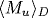 \langle M_{
u}\rangle_{D}