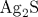 \mathrm {Ag}_2\mathrm {S}