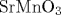 \mathrm {SrMnO}_{3}