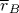\overline{r}_B