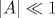 |A|\ll 1